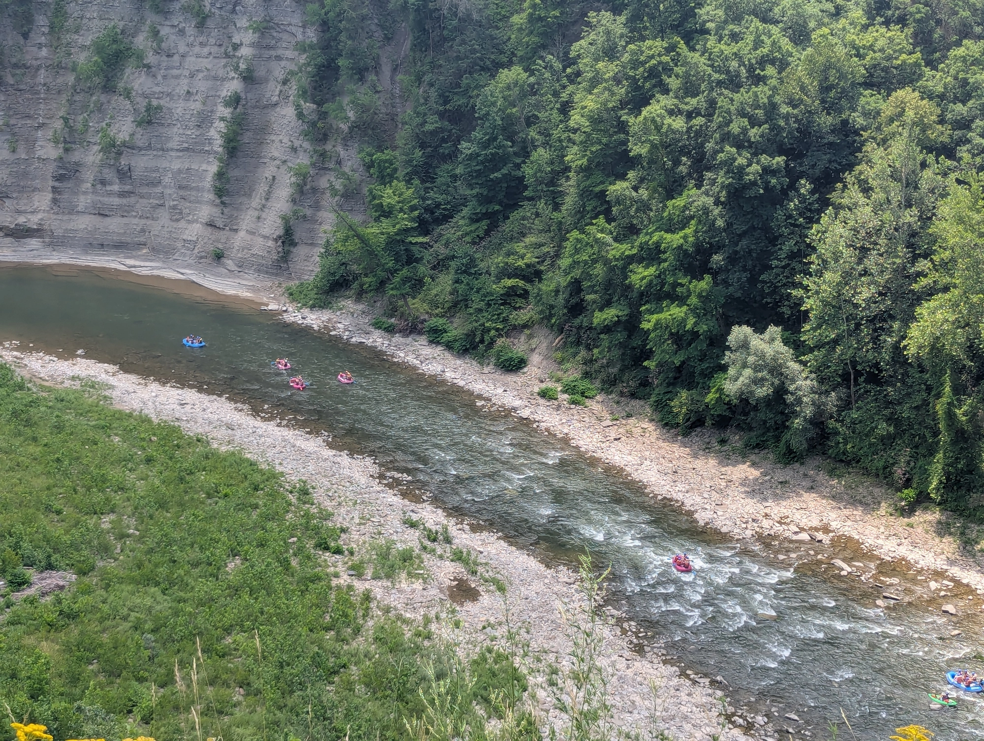 Whitewater Rafting and Adventure on the Genesee River at Letchworth State Park